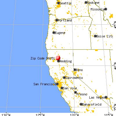 Zip Code 96051 Profile, Map and Demographics .